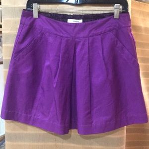 Purple Fossil Mini Skirt